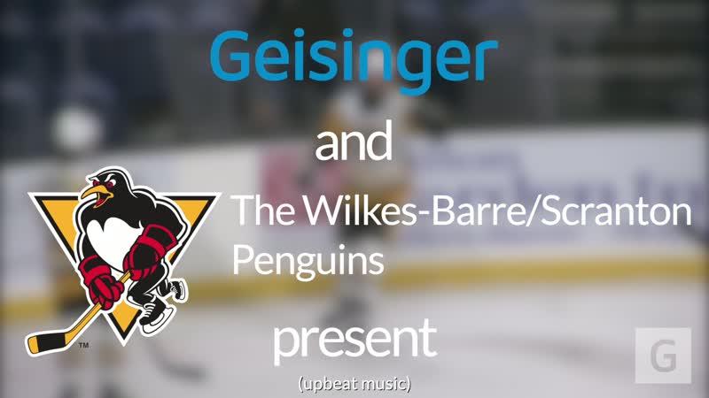 ZING543210 Wilkes-Barre/Scranton Penguins read Zing cards. W/F project 1324340. Video with captions for GTV.