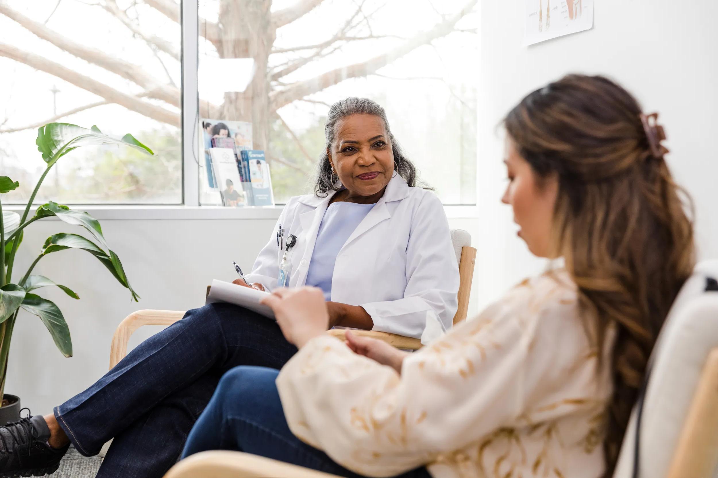 Doctor and Patient in a Counseling Session