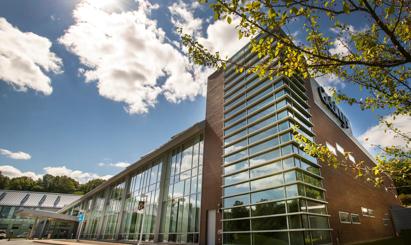 Exterior photos of State College Healthplex