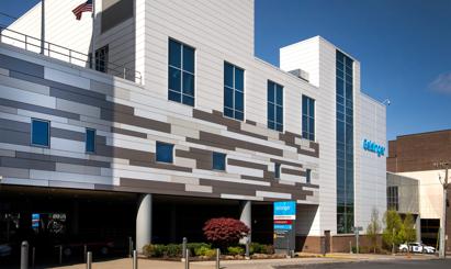 Exterior photos of Scranton CMC Hospital