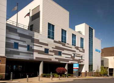 Exterior photos of Scranton CMC Hospital