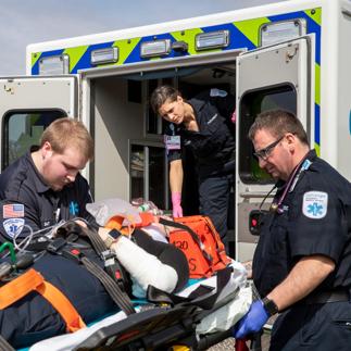 EMS team unmasked