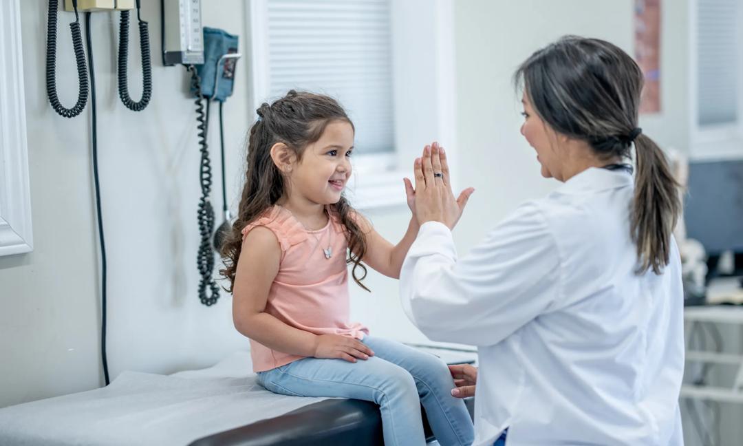 High Five at the Doctors