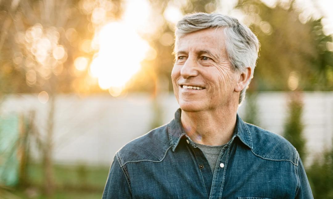 Senior man portrait