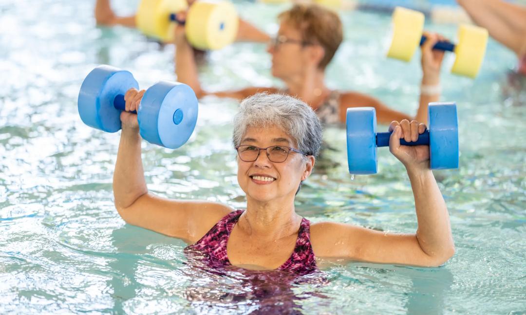 Senior Women's Aqua Fitness Class