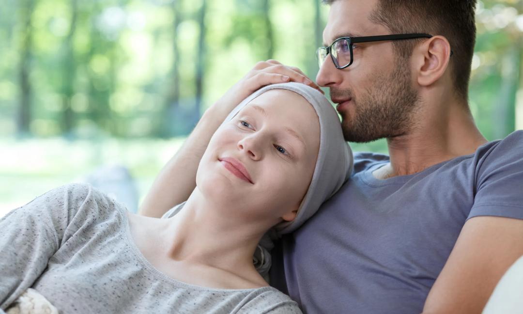 Support in her cancer treatment