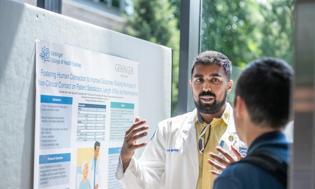 Photos of GCSOM Summer Research Symposium 2025