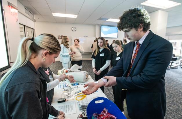 Photos at Wilkes University of NE Region Aim Hi Program. 3-5-25