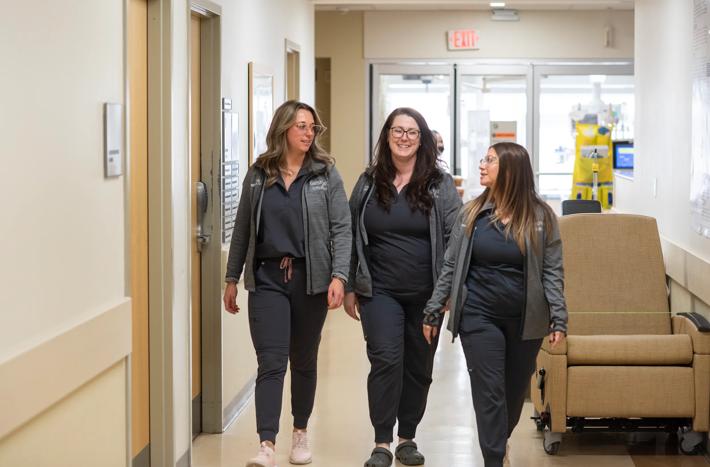 Nurses in action for Magnet