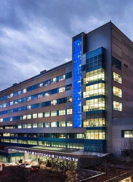 Exterior photos of GMC with various colored lights